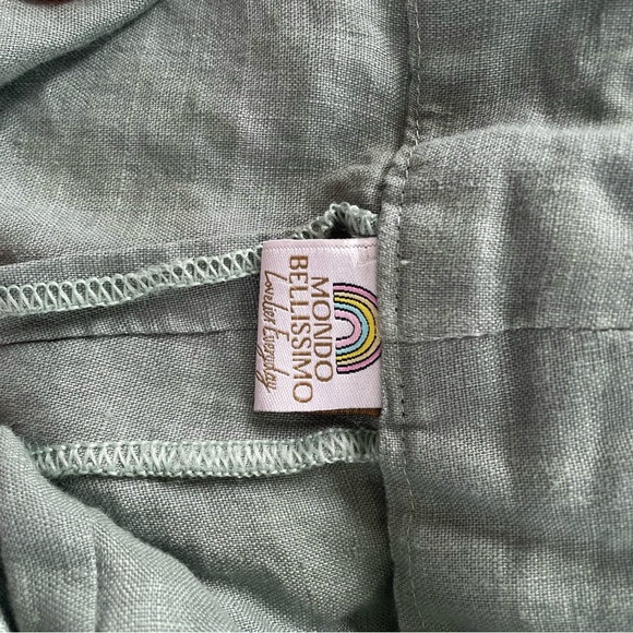 100% linen shorts - Picture 3 of 3